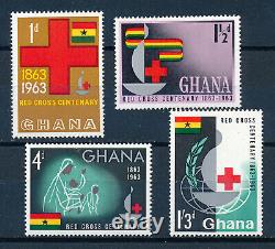 1963 Red Cross Centenary Complete Set Of All Countries Mnh