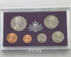 1977 Australian RAM PROOF COIN SET. Complete set all round with foams and cert