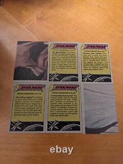 1977 Topps Star Wars Series 3 Yellow Border. Complete Set All 66 Cards Shown Ex