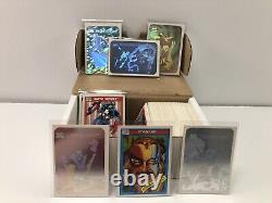 1990 Impel Marvel Card Complete Set 1-162 + All 5 Holograms