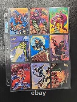 1995 Fleer Ultra Spider-Man Gold Foil Signature Near Complete Set + All Inserts