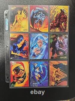 1995 Fleer Ultra Spider-Man Gold Foil Signature Near Complete Set + All Inserts