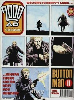 2000AD Prog Book Collection Button Man Complete Set All 53 Issues Netflix UK #