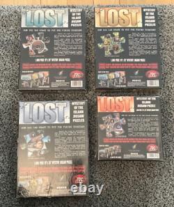 2006 TV Show LOST COMPLETE SET OF 4 1000 Pc SEALED JIGSAW PUZZLE All NIB