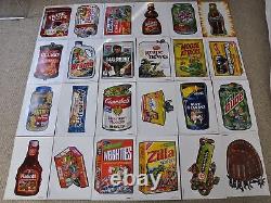 2012 Topps Series 1 Wacky Packages Poster Complete Set All 24 Not folded Mint
