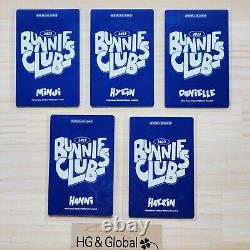 2023 Official New Jeans Fan Club Bunnies MEMBERSHIP KIT Limited Photocards
