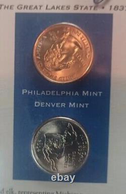 50 State Quarters set complete Along With The Territory Quarters 112 In All P+D