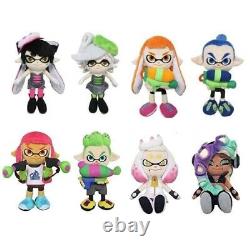 8 Complete Set 9 Splatoon characters Plush Doll Set ALL STAR COLLECTION JP