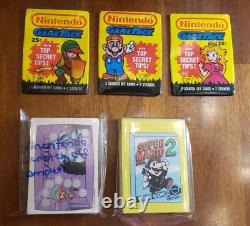 89 Topps Nintendo Complete Master set all stickers and scratch-off 93/93 NM S17