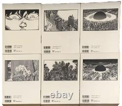 AKIRA Full Color All 6 Volumes Complete set Ver Technicolor Otomo Shohei