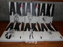 AKIRA Full color All 6 volumes complete set ver Technicolor Otomo Shohei Used JP