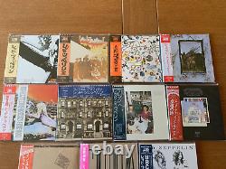 ALL SEALED Led Zeppelin Japan Mini LP Collection Complete Set + BBC Sessions