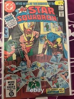 ALL STAR SQUADRON 1-67. Complete SET ALL VG+/NM. DC COMICS 1981