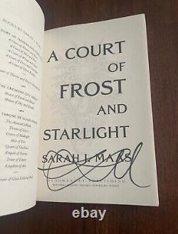 Acotar Complete Set All 5 Books Hand Signed On January 30th Sarah J. Maas