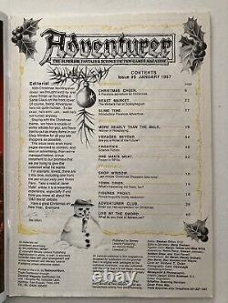 Adventurer Magazines Rare complete set of ALL 11 issues of vintage publication