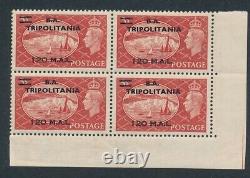 BA Tripolitania 1951 Complete set (8) in Blocks of 4All Superb Mint Never Hinged