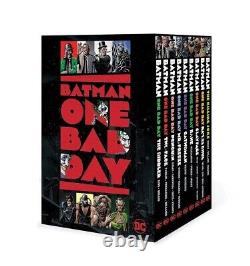 BATMAN ONE BAD DAY COMPLETE HARDCOVER BOX SET (All Nine Hardback Books)