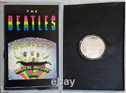 Beatles Complete Set of All 16 One Troy Ounce. 999 Fine Silver Coins