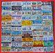 COMPLETE SET ALL 50 STATES USA LICENSE PLATES LOT of Good License Plate Tags