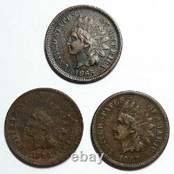 COMPLETE SET FLYING EAGLE & INDIAN HEAD CENTS With58 COINS 1857-1909 ALL KEY DATES