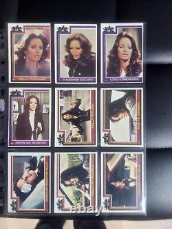 Charlies Angels Complete Set Of Series 3 Topps Gum Cards Plus All 11 Stickers