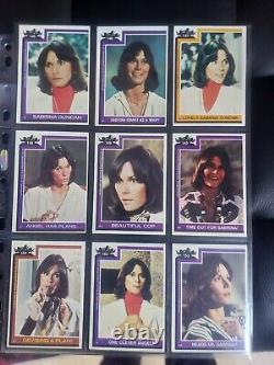 Charlies Angels Complete Set Of Series 3 Topps Gum Cards Plus All 11 Stickers