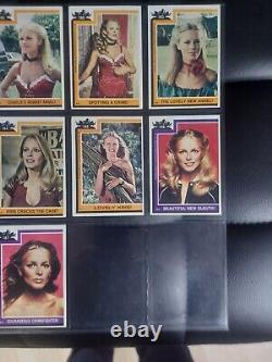 Charlies Angels Complete Set Of Series 3 Topps Gum Cards Plus All 11 Stickers