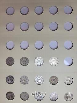 Complete 1892-1916 Barber Liberty Dime Set Collection Estate Sale All 74 Coins