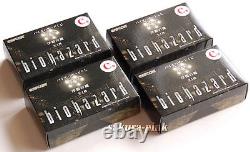 Complete Set ALL4 CAPCOM BIOHAZARD Resident Evil Keys Set Authentic CAPCOM Japan