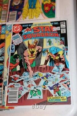 Complete Set All Star Squadron 1 67 Annuals 1981 BOARDED 23 25 47 1st APP