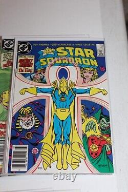 Complete Set All Star Squadron 1 67 Annuals 1981 BOARDED 23 25 47 1st APP