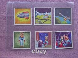 Complete Set Como 1965 Adventures Fireball Xl5 (large) All 52 Cards Vg/ex