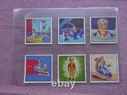 Complete Set Como 1965 Adventures Fireball Xl5 (large) All 52 Cards Vg/ex