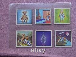 Complete Set Como 1965 Adventures Fireball Xl5 (large) All 52 Cards Vg/ex