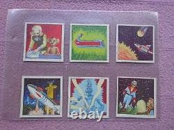 Complete Set Como 1965 Adventures Fireball Xl5 (large) All 52 Cards Vg/ex