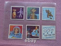 Complete Set Como 1965 Adventures Fireball Xl5 (large) All 52 Cards Vg/ex