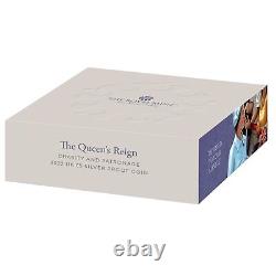 Complete Set The Queen's Reign Series 2022 UK £5 Silver Proof Coin All 3 Coins