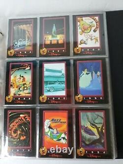 DISNEY DECADE COINS Complete Set withAll 55 Cards & Coins & Binder VIDEO IN DESC