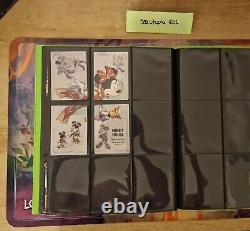 Disney Lorcana Rise of the Floodborn ALL 204/204? COMPLETE SET IN BINDER