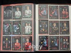 F1 Turbo Attax Album 2020 Complete Set Of 192 cards Incl. All 8 Gold's & 11 LEs