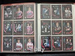 F1 Turbo Attax Album 2020 Complete Set Of 192 cards Incl. All 8 Gold's & 11 LEs