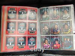 F1 Turbo Attax Album 2020 Complete Set Of 192 cards Incl. All 8 Gold's & 11 LEs