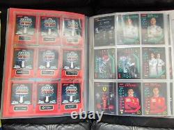 F1 Turbo Attax Album 2020 Complete Set Of 192 cards Incl. All 8 Gold's & 11 LEs