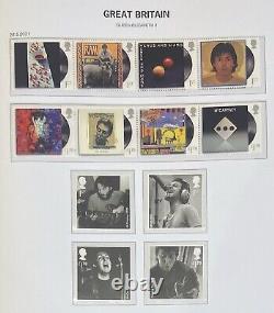 GB 2021 Complete Year Stamp Collection including all miniature sheets, MNH