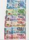 GHANA Complete Banknotes Set 6 Pieces 5 to 200 Cedis 2022 All UNC