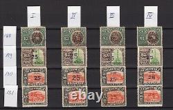 Guatemala, 1922 Sc 188-191, Nice Complete Set, All 4 Types Of Overprints, Mlh