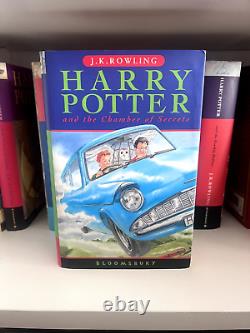 HARRY POTTER Complete Set of 7 Books 3 1st Eds All Hardbacks Bloomsbury