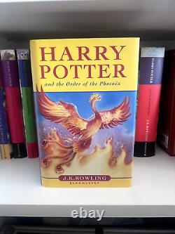 HARRY POTTER Complete Set of 7 Books 3 1st Eds All Hardbacks Bloomsbury