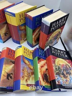 Harry Potter Book Set Bloomsbury/ted Smart ALL HARDBACK Complete Set 1-7