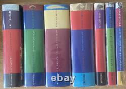 Harry Potter Complete Hardback Book Set 1-7 Rare All First Edition First print